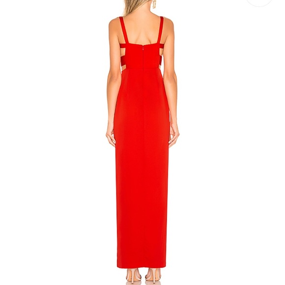 LOVERS + FRIENDS Lacie Gown in Red NWT sL - Picture 3 of 15
